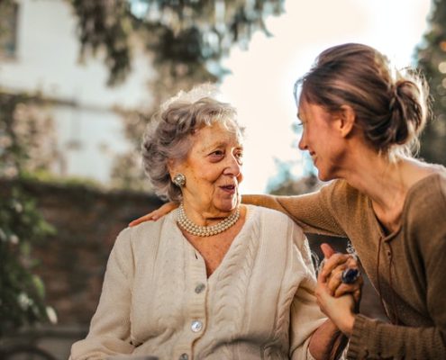 how to talk to a parent with dementia